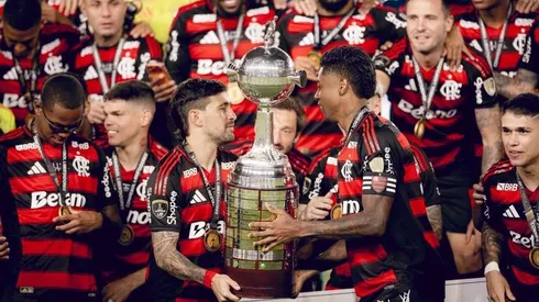 Flamengo te tornou tetracampeão da Libertadores. Foto: Adriano Fontes/CRF
