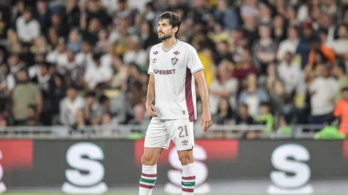 Igor Rabello jogador do Fluminense durante partida contra o Corinthians no estadio Maracana pelo campeonato Brasileiro A 2025.