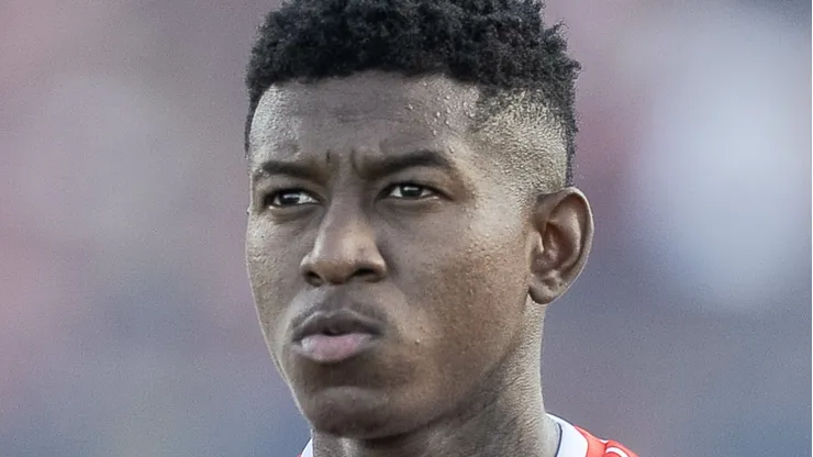 Vitão jogador do Internacional durante partida contra o Vitoria no estadio Barradao pelo campeonato Brasileiro A 2024. Foto: Jhony Pinho/AGIF