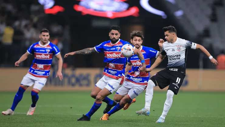 Fortaleza x Corinthians. Foto: Ettore Chiereguini/AGIF