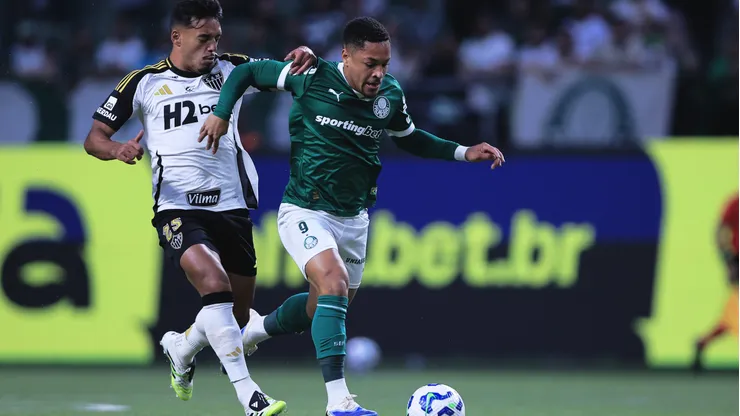 Atlético-MG x Palmeiras. Foto: Ettore Chiereguini/AGIF