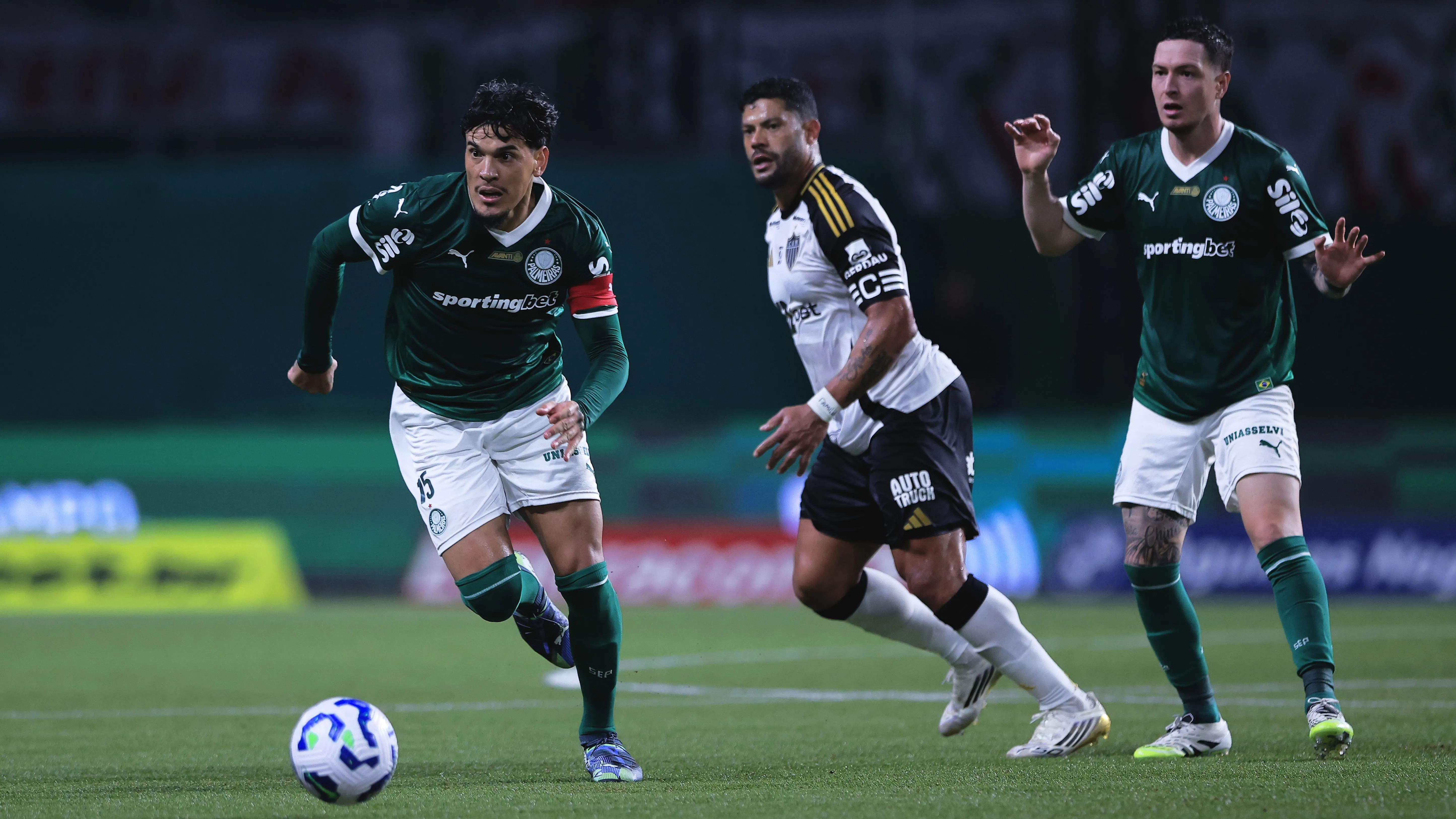 Atlético-MG x Palmeiras. Foto: Ettore Chiereguini/AGIF