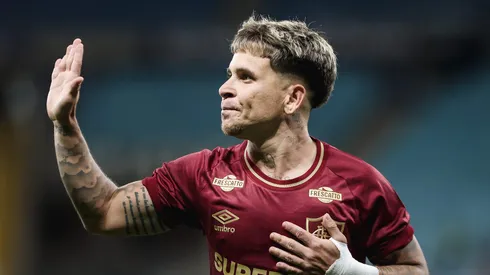 Soteldo marcou dois gols na vitória do Fluminense sobre o Grêmio. Foto: Lucas Merçon/Fluminense