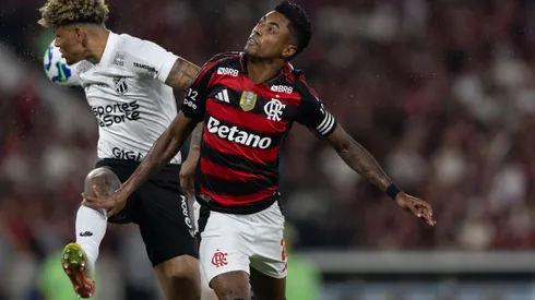 Bruno Henrique jogador do Flamengo durante partida contra o Ceara no estadio Maracana pelo campeonato Brasileiro A 2025. Foto: Andre Mourao/AGIF
