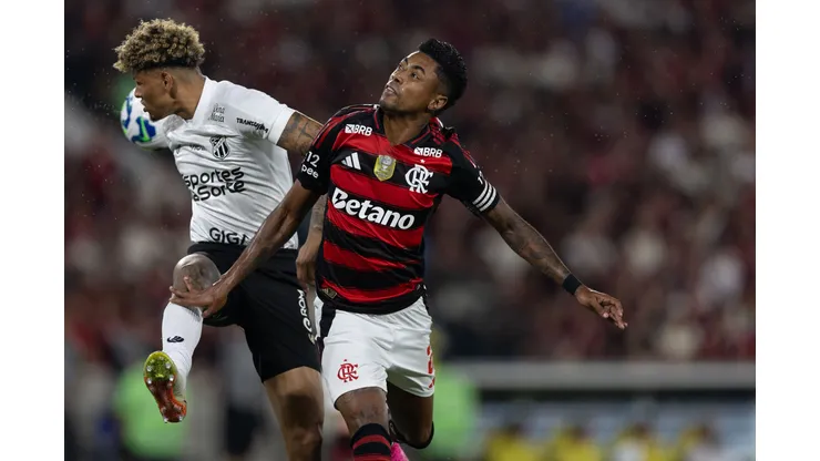 Bruno Henrique jogador do Flamengo durante partida contra o Ceara no estadio Maracana pelo campeonato Brasileiro A 2025. Foto: Andre Mourao/AGIF