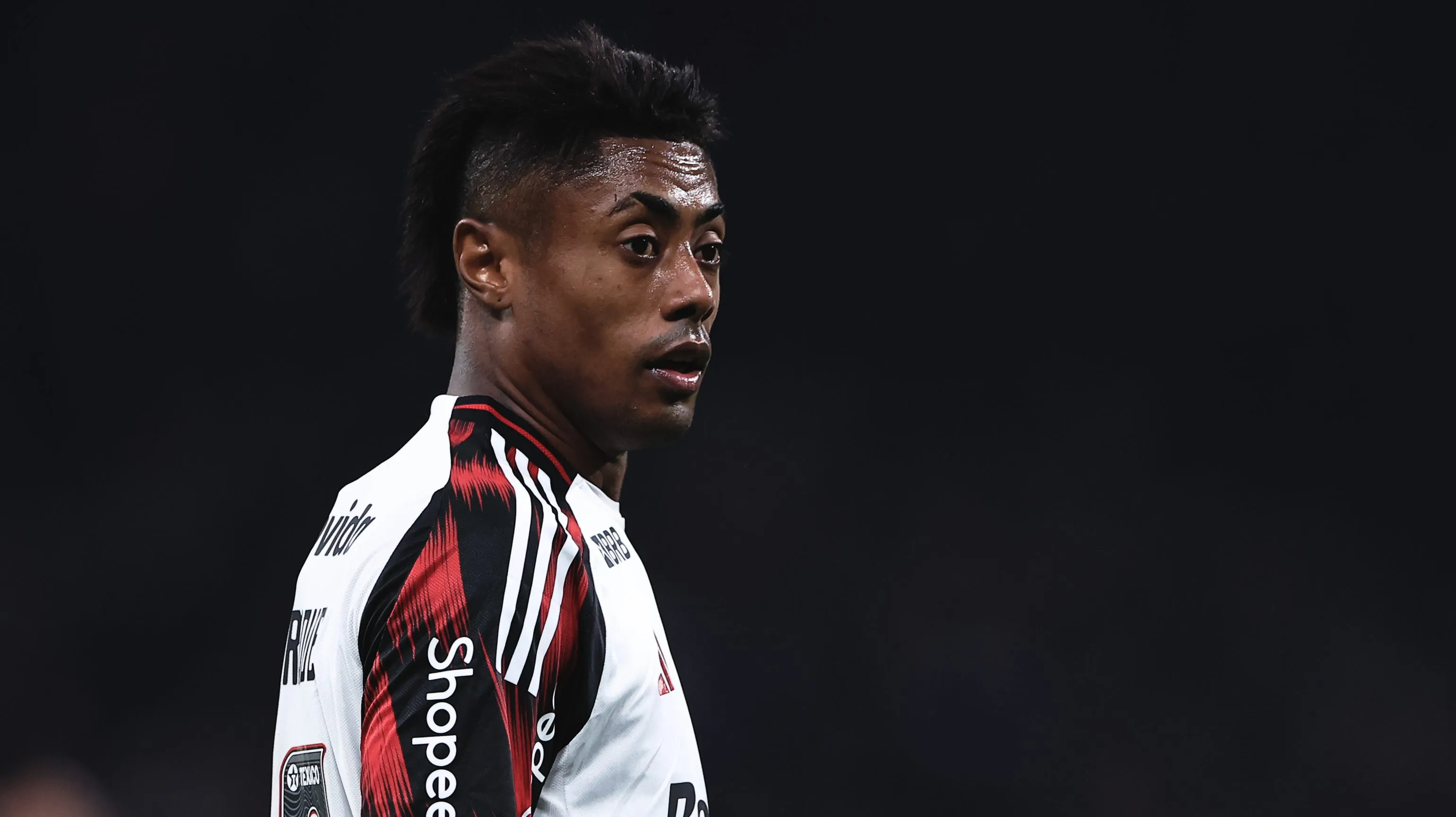 Bruno Henrique, atacante do Mengão. Foto: Ettore Chiereguini/AGIF