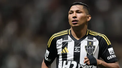 MG – BELO HORIZONTE – 27/09/2025 – BRASILEIRO A 2025, ATLETICO-MG X MIRASSOL – Rony jogador do Atletico-MG durante partida contra o Mirassol no estadio Arena MRV pelo campeonato Brasileiro A 2025. Foto: Gilson Lobo/AGIF