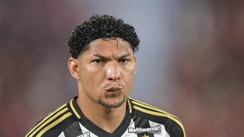 Rony jogador do Atletico-MG durante partida contra o Flamengo no estadio Maracana pelo campeonato Copa Do Brasil 2025.