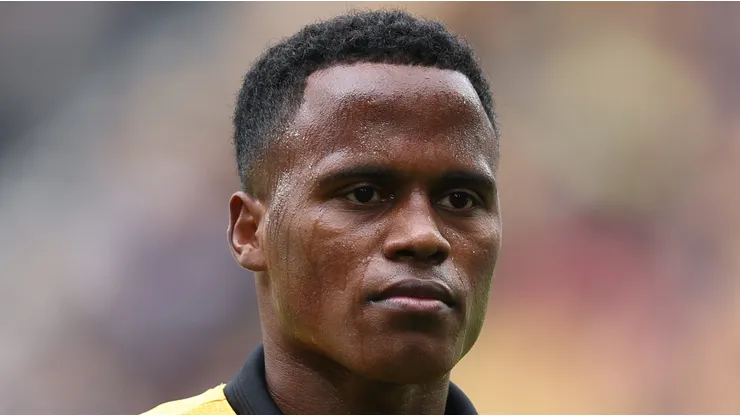 Jhon Arias pelo Wolverhampton. (Photo by Michael Regan/Getty Images)