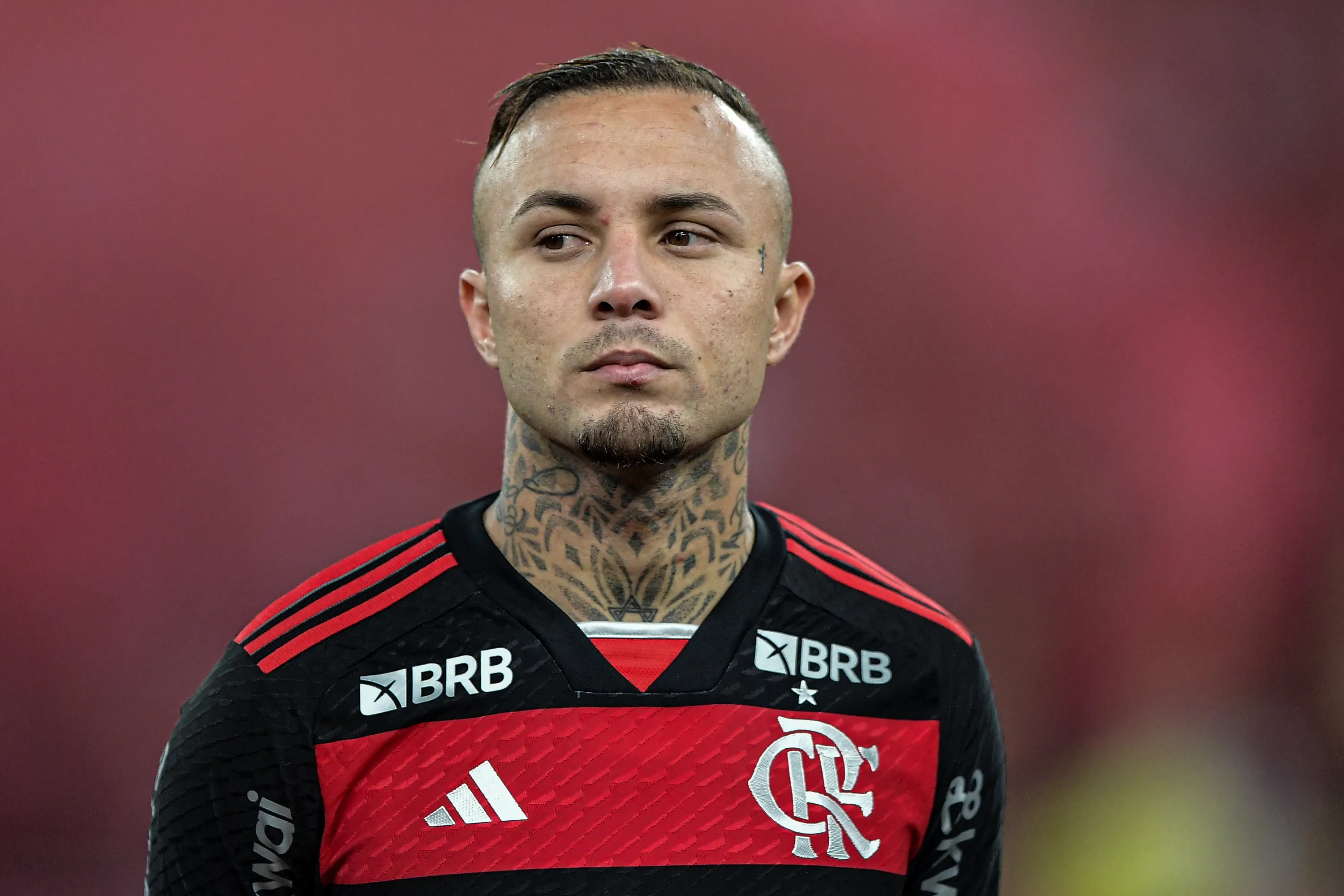 RJ – RIO DE JANEIRO – 31/07/2024 – BRASILEIRO A 2024, FLAMENGO X PALMEIRAS – Everton Cebolinha jogador do Flamengo durante partida contra o Palmeiras no estadio Maracana pelo campeonato Brasileiro A 2024. Foto: Thiago Ribeiro/AGIF