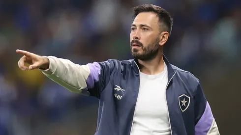 Davide Ancelotti, técnico do Glorioso. Foto: Vitor Silva/Botafogo.