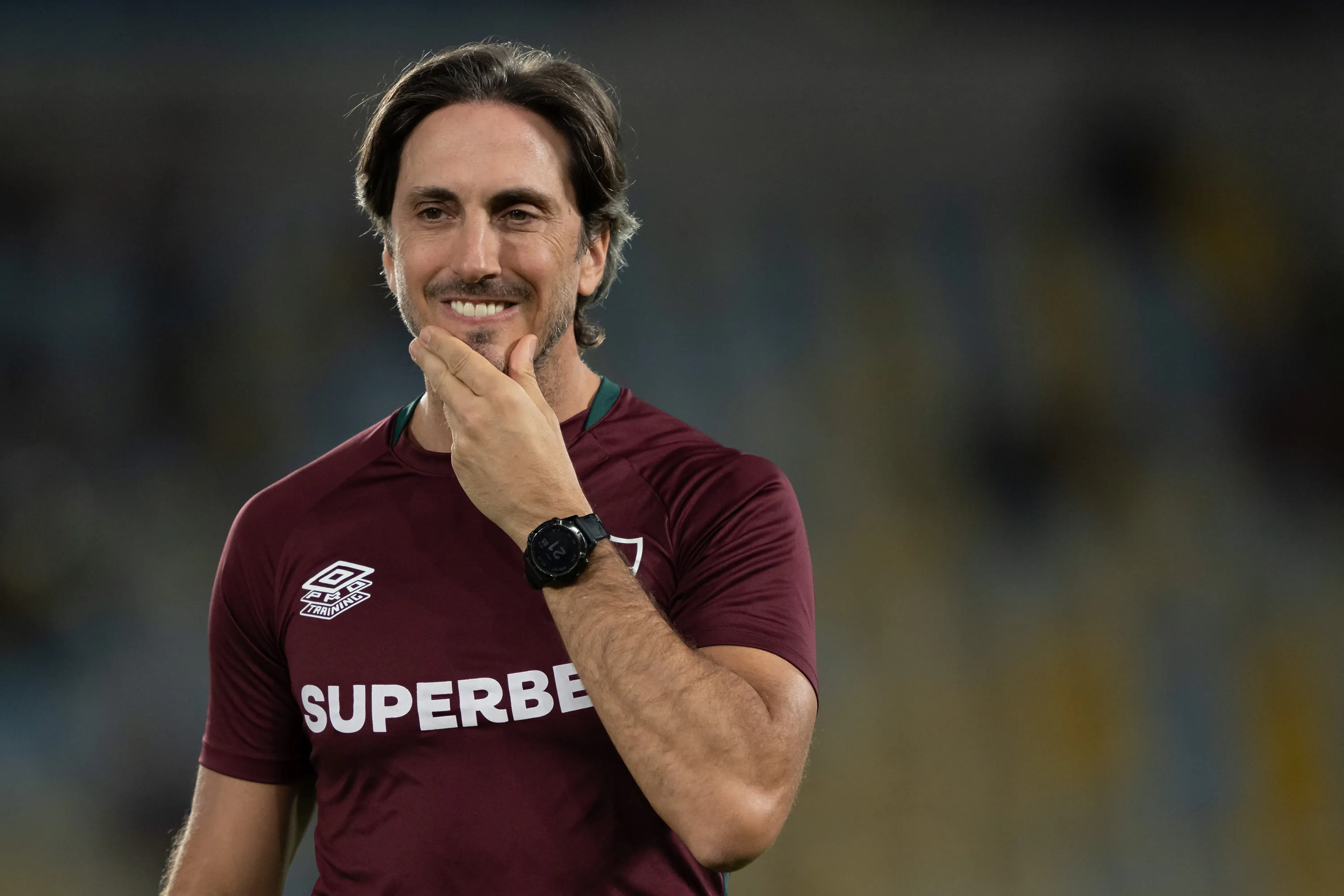 Zubeldía está trabalhando nas férias – Foto: Jorge Rodrigues/AGIF.