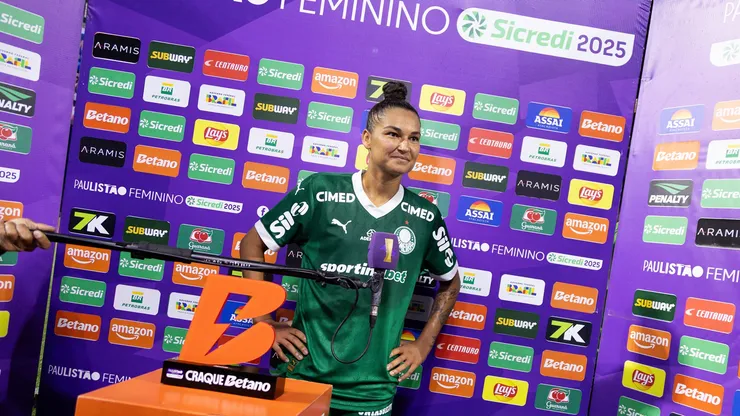 Jogadora do Palmeiras destaca vontade de jogar no Allianz, mas explica o motivo da final ser em Barueri - Foto: Rebeca Reis/Ag.Paulistão