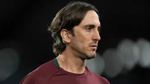 Luis Zubeldia tecnico do Fluminense durante partida contra o Sao Paulo no estadio Maracana pelo campeonato Brasileiro A 2025. Foto: Jorge Rodrigues/AGIF