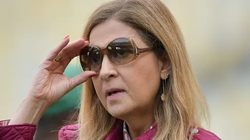 Leila Pereira, presidente do Palmeiras