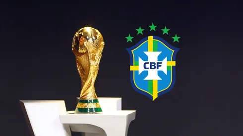 Troféu da Copa do Mundo. Foto: @rafaelribeirorio / CBF