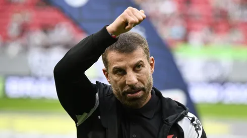 Pedrinho presidente do Vasco antes da partida contra o Botafogo no estadio Mane Garrincha pelo campeonato Brasileiro A 2025. Foto: Mateus Bonomi/AGIF