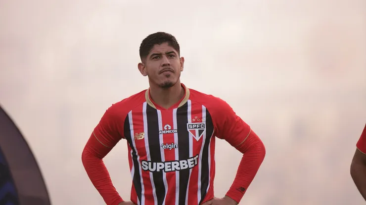 Alan Franco, zagueiro do São Paulo. Foto: Vinicius Silva/AGIF