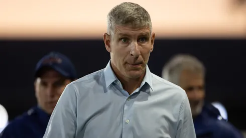 Martin Palermo tecnico do Fortaleza durante partida contra o Bragantino no estadio Cicero De Souza Marques pelo campeonato Brasileiro A 2025. Foto: Joisel Amaral/AGIF
