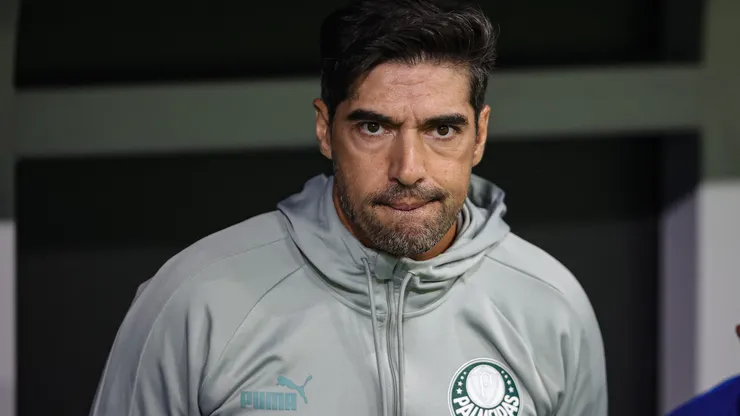 Abel Ferreira tecnico do Palmeiras durante partida contra o Atletico-MG no estadio Arena MRV pelo campeonato Brasileiro A 2024.
