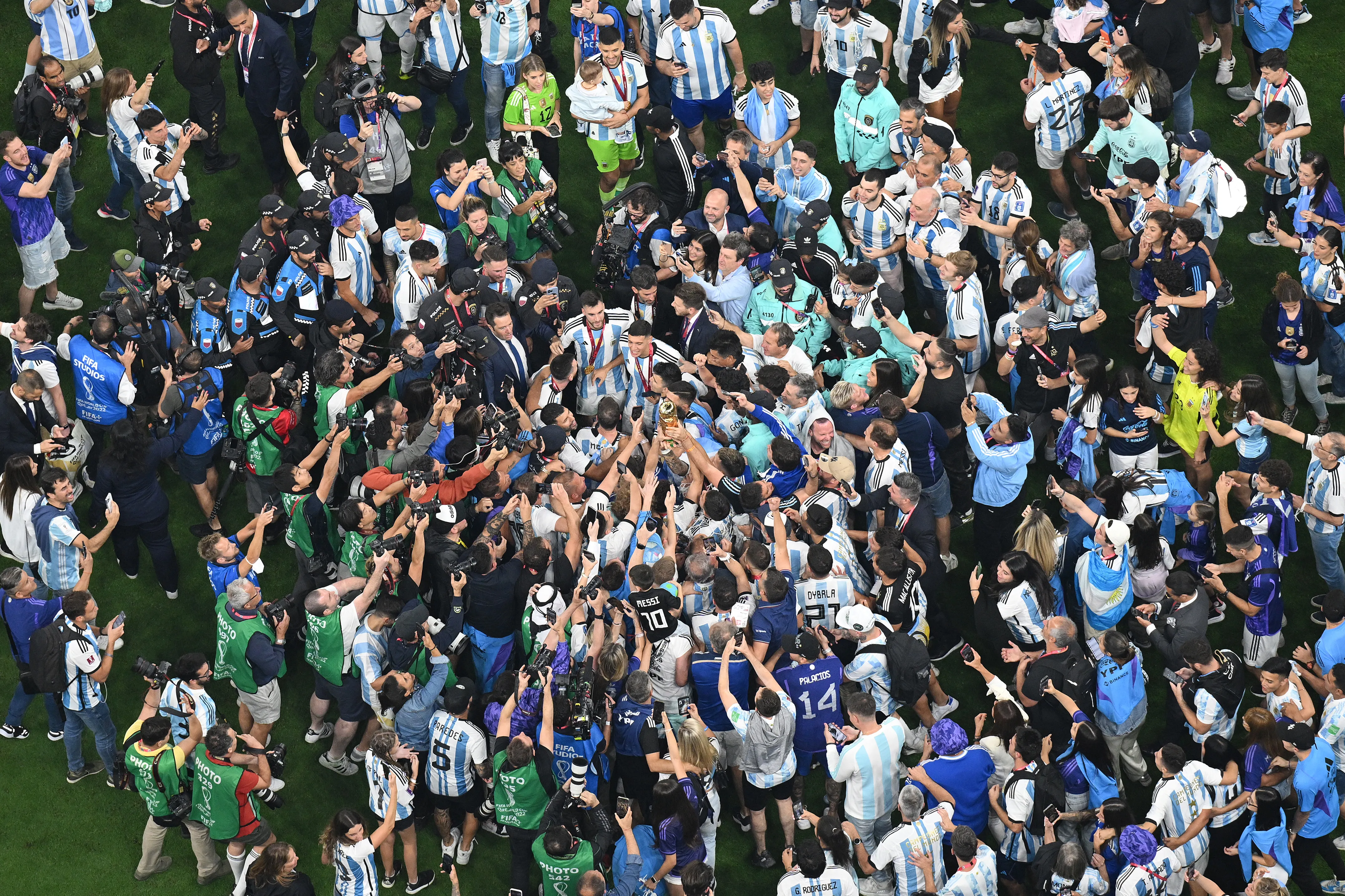 Argentina campeã da Copa do Mundo 2022. (Photo by Matthias Hangst/Getty Images)