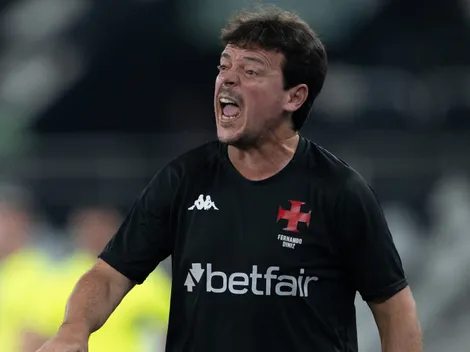 Diniz discute com repórter após goleada sofrida pelo Vasco