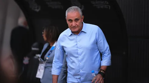 Tite durante partida pelo campeonato Brasileiro A 2024. Foto: Ettore Chiereguini/AGIF