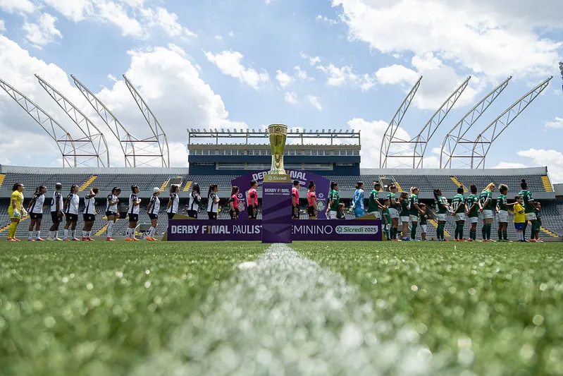 Corinthians e Palmeiras se enfrentam pela 2ª vez seguida na final do Paulistão Feminino - Foto: Rebeca Reis/Ag Paulistão