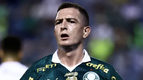 Anibal Moreno jogador do Palmeiras durante partida contra o Ituano no estadio Arena Barueri pelo campeonato Paulista 2024. Foto: Marcello Zambrana/AGIF