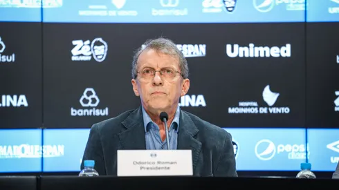 Odorico Roman, novo presidente do Grêmio. FOTO: LUCAS UEBEL/GREMIO FBPA