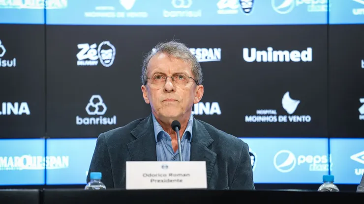 Odorico Roman, novo presidente do Grêmio. FOTO: LUCAS UEBEL/GREMIO FBPA