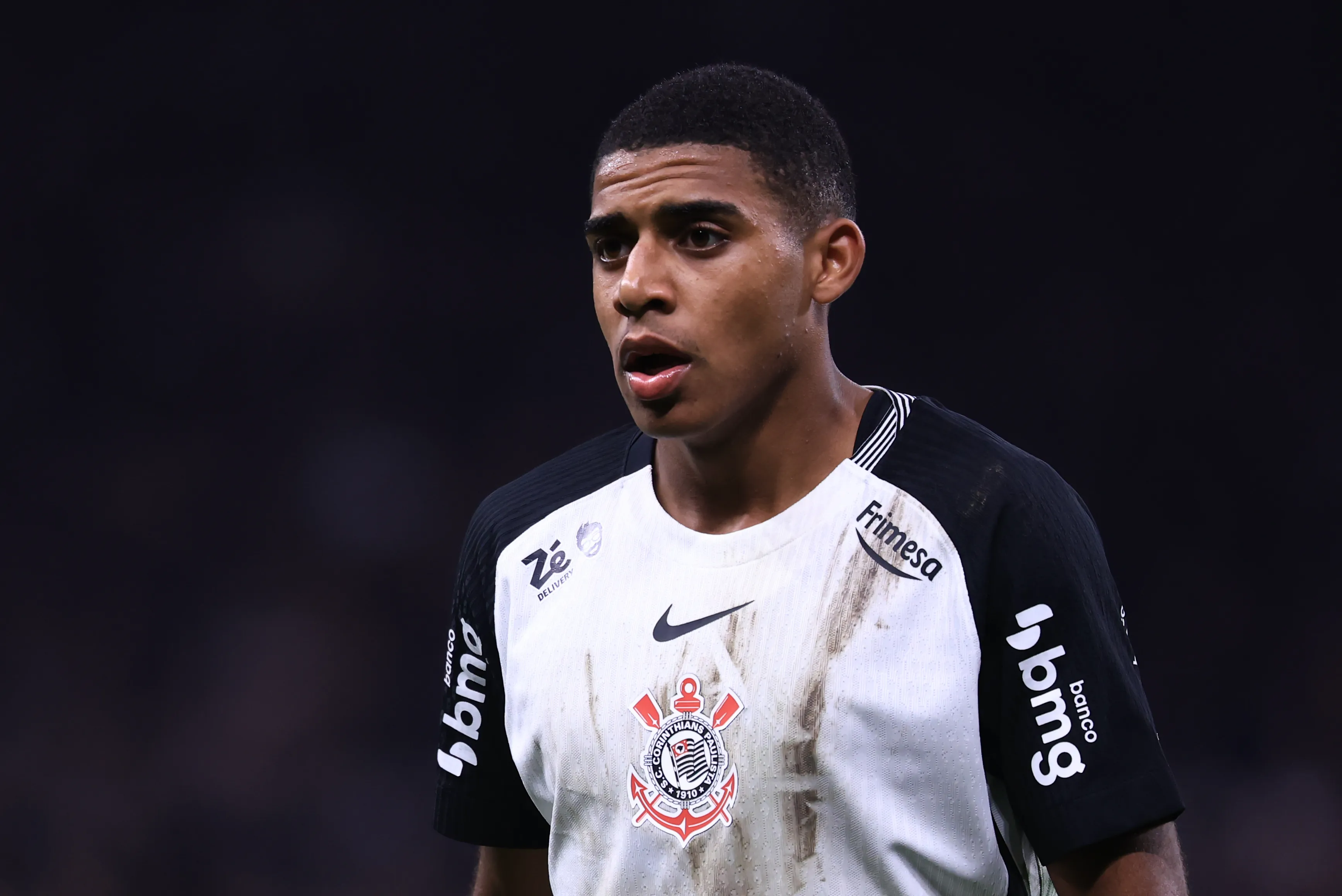 SP – SAO PAULO – 10/09/2025 – COPA DO BRASIL 2025, CORINTHIANS X ATHLETICO-PR – Gui Negao jogador do Corinthians durante partida contra o Athletico-PR no estadio Arena Corinthians pelo campeonato Copa Do Brasil 2025. Foto: Marcello Zambrana/AGIF