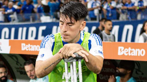 Lucas Villalba durante confronto entre Cruzeiro x Corinthians na Copa do Brasil de 2025. Foto: Gilson Lobo/AGIF