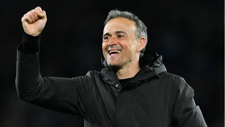 Germain celebrates after the UEFA Champions League 2023/24 round of 16 second leg match between Real Sociedad and Paris Saint-Germain at Reale Arena on March 05, 2024 in San Sebastian, Spain. (Photo by David Ramos/Getty Images)