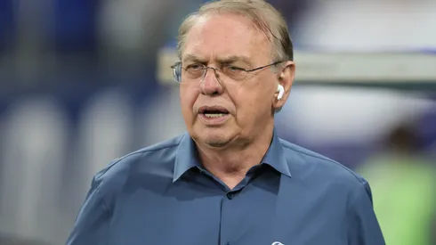 Osmar Stabile Presidente do Corinthians durante partida contra o Cruzeiro no estadio Mineirao pelo campeonato Brasileiro A 2025. Foto: Gilson Lobo/AGIF