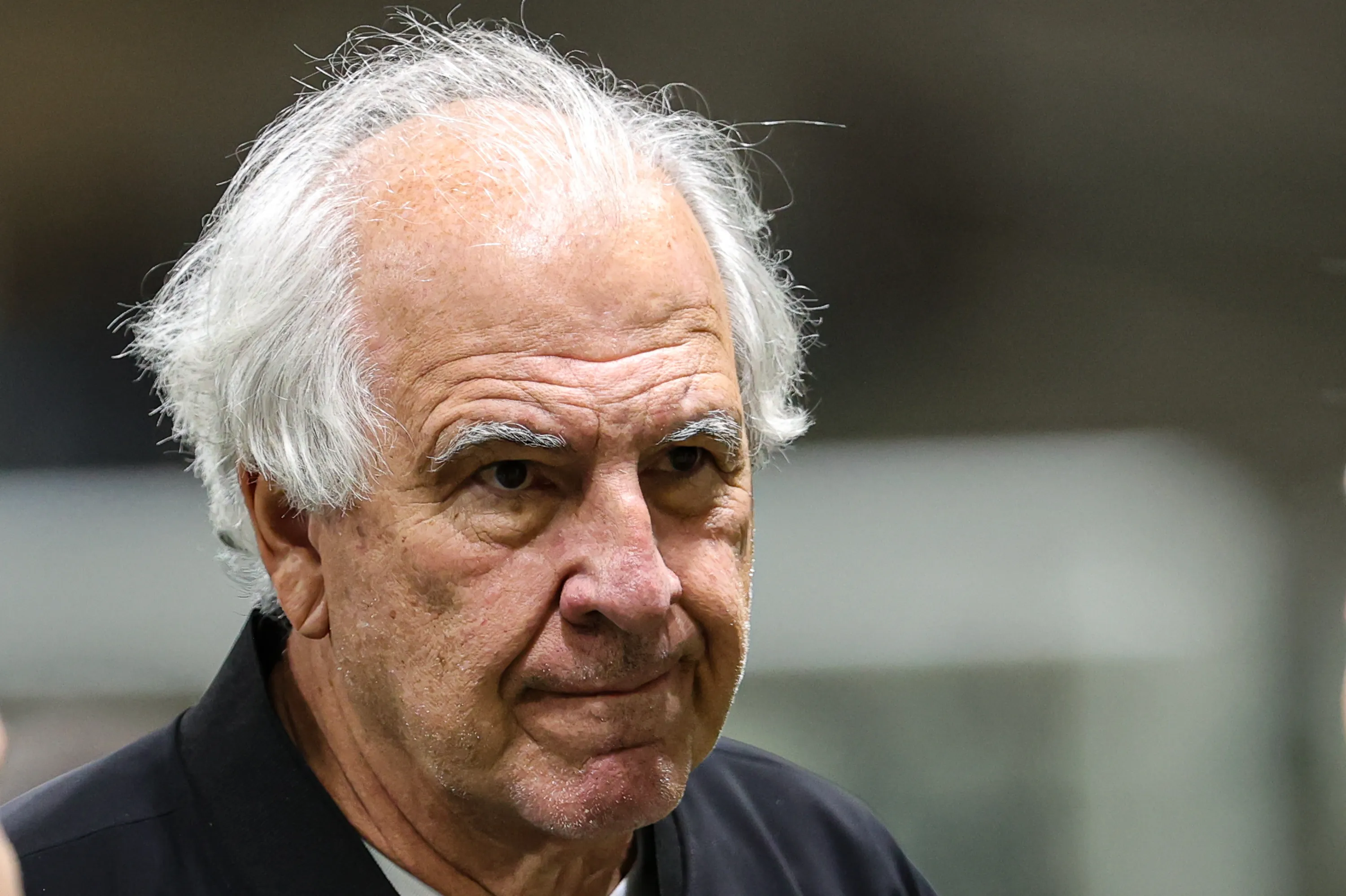 Rubens Menin socio Majoritario  da Galo Holding (SAF do Atletico) do Atletico-MG durante partida contra o Flamengo no estadio Arena MRV pelo campeonato Brasileiro A 2024. Foto: Gilson Lobo/AGIF