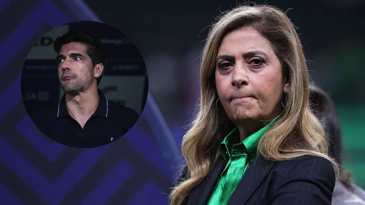 Leila Pereira revela tristeza de Abel Ferreira com 2025 do Palmeiras. Fotos: Ettore Chiereguini/AGIF