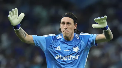 Cássio, goleiro do Cruzeiro. Foto: Gilson Lobo/AGIF