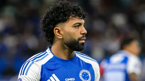 Gabigol jogador do Cruzeiro durante partida contra o Palestino no estadio Mineirao pelo campeonato Copa Sul-americana 2025.