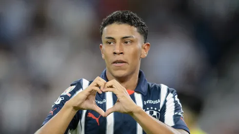 Johan Rojas comemora gol pelo Monterrey. (Photo by Azael Rodriguez/Getty Images)