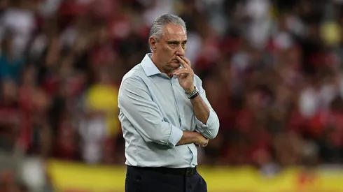 Tite durante partida pelo campeonato Brasileiro A 2024. Foto: Thiago Ribeiro/AGIF