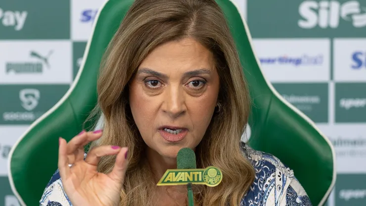 Leila Pereira, presidente do Palmeiras