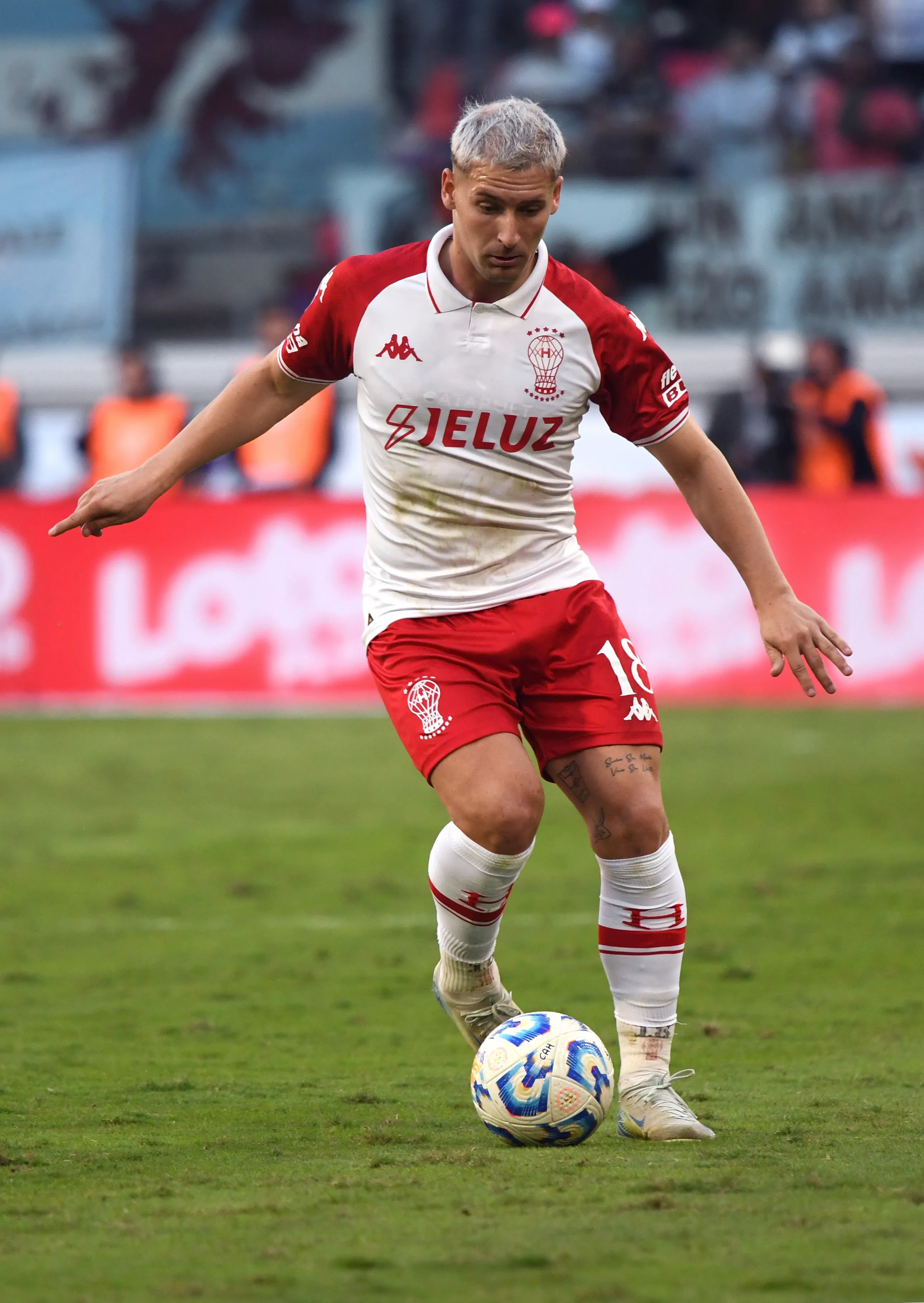Matko Miljevic com a camisa do Huracán-ARG –  (Photo by Joaquín Camiletti/Getty Images)