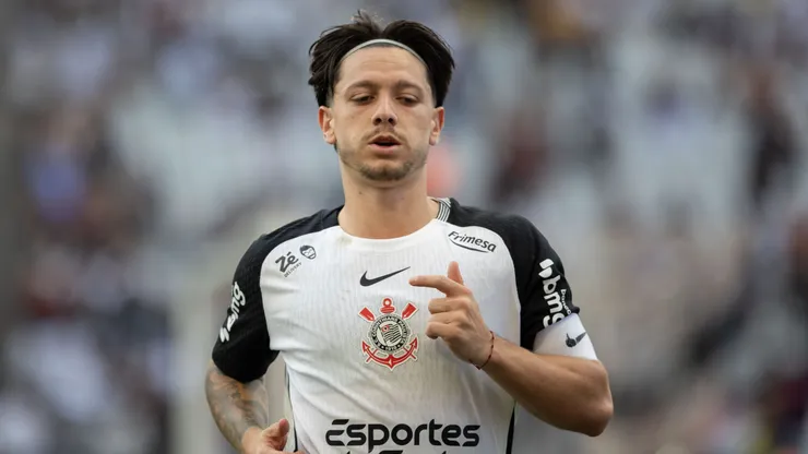 GARRO jogador do Corinthians durante partida contra o Botafogo no estadio Arena Corinthians pelo campeonato Brasileiro A 2025. Foto: Joisel Amaral/AGIF