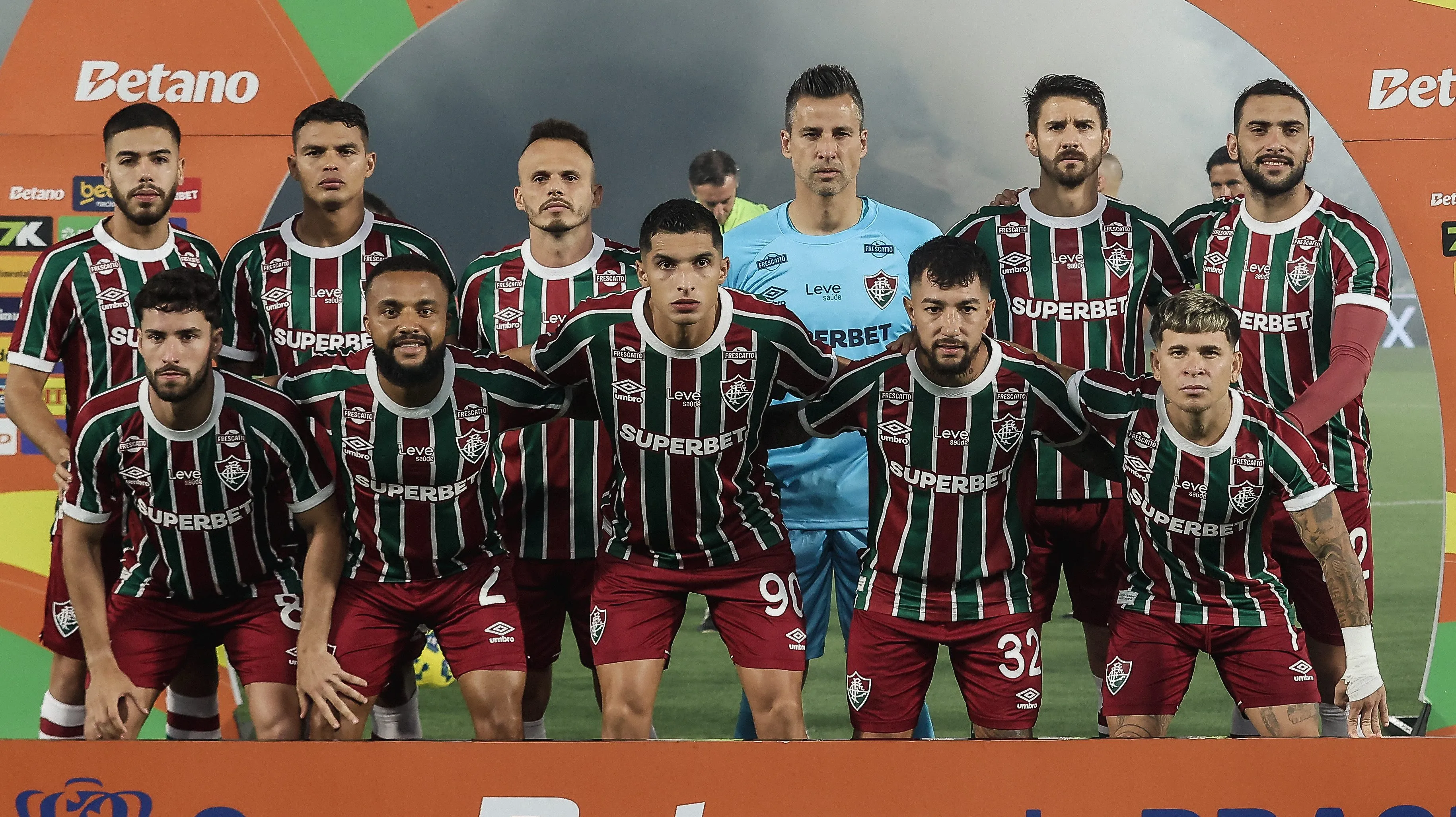 Thiago Silva junte da equipe do Tricolor. Foto: LUCAS MERÇON / FLUMINENSE F.C.