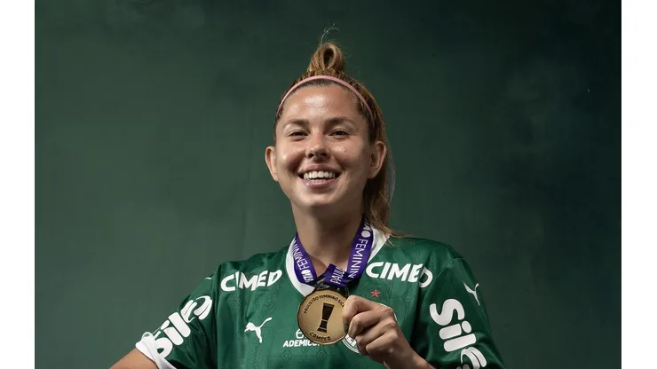 Fê Palermo, do Palmeiras (Foto: Rebeca Reis/Ag.Paulistão)
