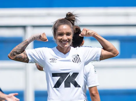 Santos fecha renovação com Laryh, artilheira do clube na temporada de 2025