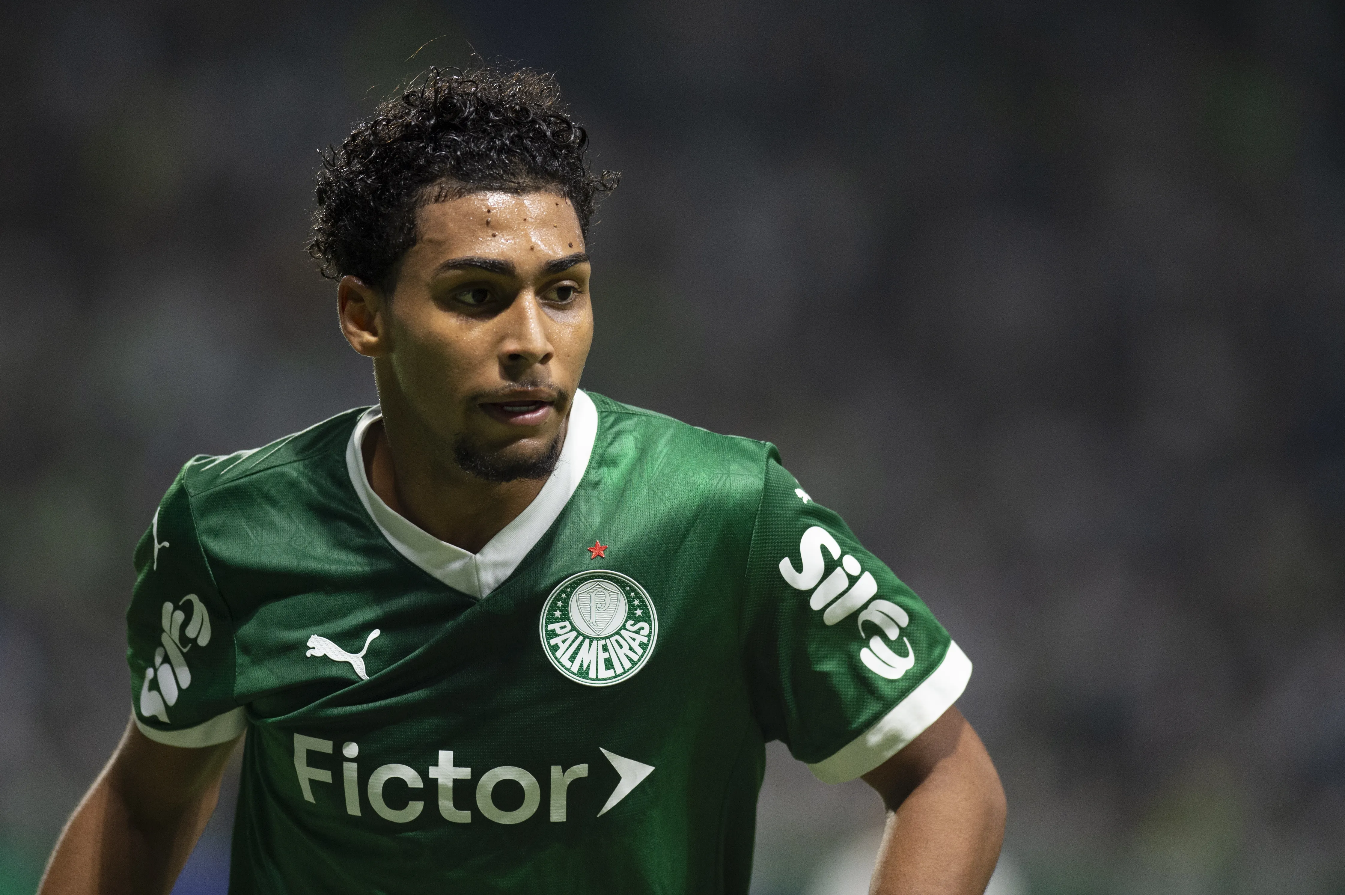 SP – SAO PAULO – 26/08/2025 – BRASILEIRO 2025 – SUB20 – FINAL, PALMEIRAS X BRAGANTINO – Luighi jogador do Palmeiras durante partida contra o Bragantino no estadio Arena Allianz Parque pelo campeonato Brasileiro A 2025. Foto: Anderson Romao/AGIF