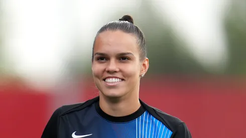 Ana Vitória, do Atlético do Madrid (Photo by Aitor Alcalde/Getty Images)
