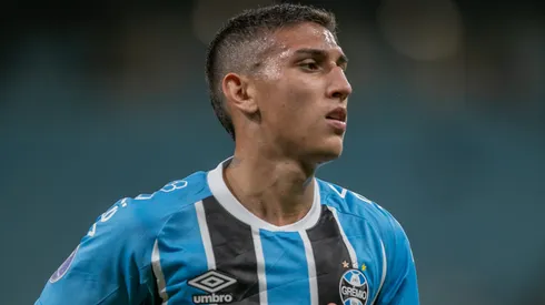 Miguel Monsalve durante partida pela Sul-Americana de 2025.